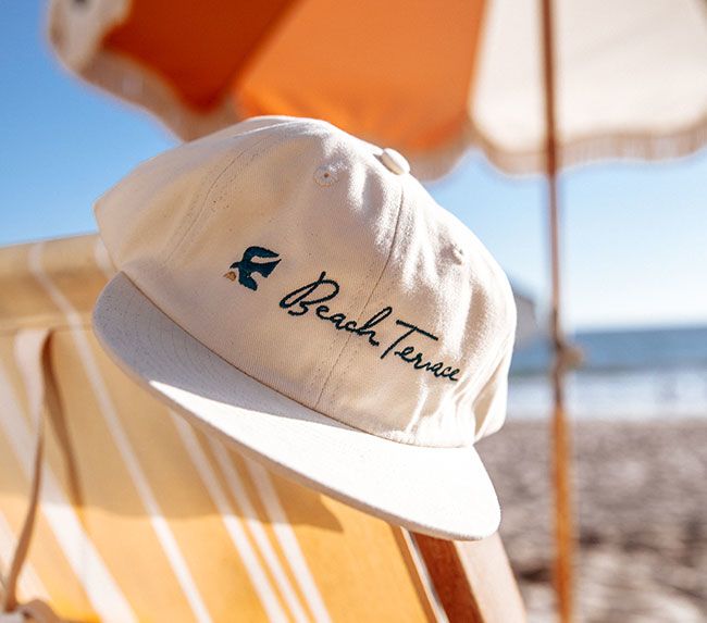 A Hat On A Beach
